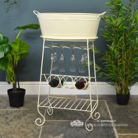 The "Deluxe" Harrison Wine Carrier and Drinks Cooler in Situ Holding Wine Bottles and Glasses The "Deluxe" Harrison Wine Carrier and Drinks Cooler in Situ Holding Wine Bottles and Glasses