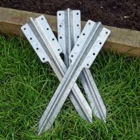The Double Galvanised Railway Sleeper Straight Inline Spikes in Brown next to a Raised Flower Bed - Digital Illustration The Double Galvanised Railway Sleeper Straight Inline Spikes in Brown next to a Raised Flower Bed - Digital Illustration