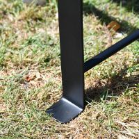 Close-up of the Feet on the Bench