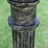 Brushed Gold "Fortis" Bird Bath