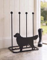 The Golden Retriever Welly Boot Rack Placed on a Stone Tiled Cottage Porch Entrance - Digital Illustration The Golden Retriever Welly Boot Rack Placed on a Stone Tiled Cottage Porch Entrance - Digital Illustration