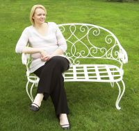 "The Graceful Bewick" Garden Bench