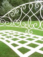 "The Graceful Bewick" Garden Bench