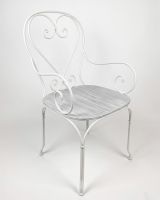 The “Lady Maudy” Vintage Chair on a White Background - Digital Illustration