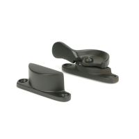The Locking Fitch Sash Window Fastener - Aged Bronze on a White Background The Locking Fitch Sash Window Fastener - Aged Bronze on a White Background