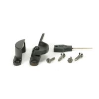 The Locking Fitch Sash Window Fastener - Aged Bronze with Components The Locking Fitch Sash Window Fastener - Aged Bronze with Components
