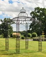 "The Olivia" Ornate Garden Gazebo in Situ in the Garden