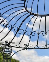 View of the Ceiling of the Gazebo