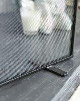 Close Up Of "The Quadrata" Black Fire Guard Foot