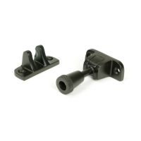 The Radiused Knurled Brighton Sash Window Fastener in Aged Bronze on a White Background The Radiused Knurled Brighton Sash Window Fastener in Aged Bronze on a White Background