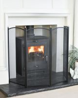 "The Rochford" Four Fold Fire Guard In Situ "The Rochford" Four Fold Fire Guard In Situ