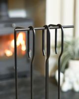 Close Up Of "The Turville" Three Piece Companion Set Handles