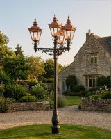 The Victorian Quadruple Lamp Post and Lantern Set digital illustration The Victorian Quadruple Lamp Post and Lantern Set digital illustration