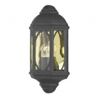 "Thornfield Hall" Wall Light in a Black Finish