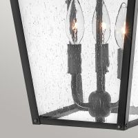 Thorpe Triple Bulb Hanging Chain Lantern Light Detailing