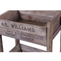 Close-up of the Text on the Crates Close-up of the Text on the Crates