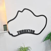 Thruxton Race Track on Wall 