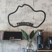 Thruxton Race Track Wall Art in Situ