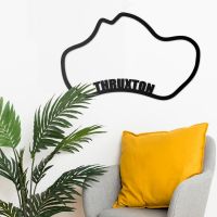 Thruxton Race Track Wall Art in Situ in the Sitting Room