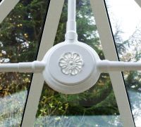 Aluminium Tie Bar Centre Boss - Tudor Rose