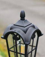 Close Up of Black Arches on Light  Close Up of Black Arches on Light