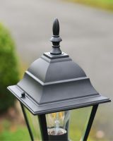 Finial On Pillar Light 