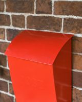 Top Of The Wall Mounted Red Post Box