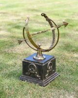 Top view of garden plinth Top view of garden plinth