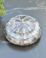 Top view of intricate detail on trinket box