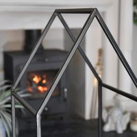 Close-up of the Iron "House" Design