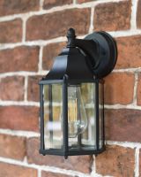 Traditional Hexagonal Wall Light Three Quarter View