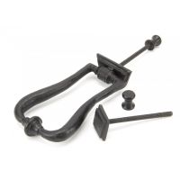 Traditional Art Deco Door Knock Finish In Beeswax Traditional Art Deco Door Knock Finish In Beeswax