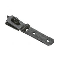Traditional Black Cast Iron Door Locking Bar