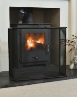 Traditional Black "Highgrove" Fire Guard  Traditional Black "Highgrove" Fire Guard