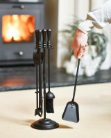 Scale Shot Of Traditional Black Single Twist Companion Set