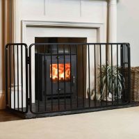Traditional Large Black Nursery Fire Guard Traditional Large Black Nursery Fire Guard