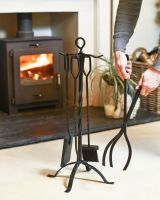 Scale Shot Of Traditional Loop Handle "Spiral" Companion Set