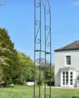 Close-up of the Bolts Connecting the Traditional "Othona" Garden Rose Arch Together Close-up of the Bolts Connecting the Traditional "Othona" Garden Rose Arch Together