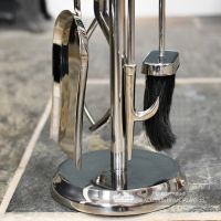 Close-up of the Head of the Fireside Tools Close-up of the Head of the Fireside Tools