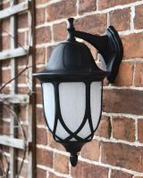 Frosted Glass Top Fix Outdoor Wall Lantern In Situ Frosted Glass Top Fix Outdoor Wall Lantern In Situ