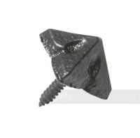 "Marlbury" Blacksmith Door Stud Finished in Black "Marlbury" Blacksmith Door Stud Finished in Black