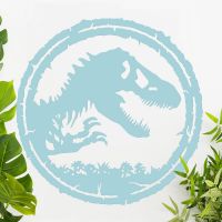 T-Rex Wall Art Finished in Blue