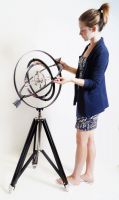 Tripod Mounted Large Armillary