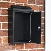 Front Opening Door on the Wall Mounted Post Box Front Opening Door on the Wall Mounted Post Box