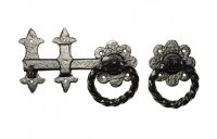 Twisted Handle Blacksmith Style Door Latch