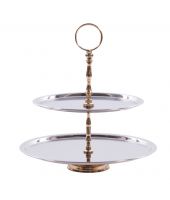“Parrington Park” Two Tier Cake Stand  “Parrington Park” Two Tier Cake Stand