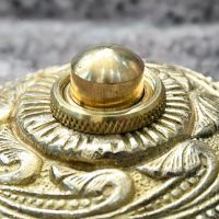 Close up of "Rococo" Bell Push 