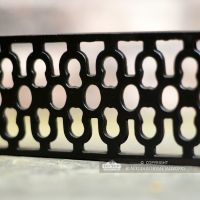 View of the Pattern on the Front of the Air Brick