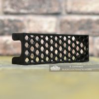 View of the Side of the "Honeycomb" Cast Iron Air Brick