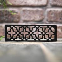 Flower Design Cast Iron Air Brick